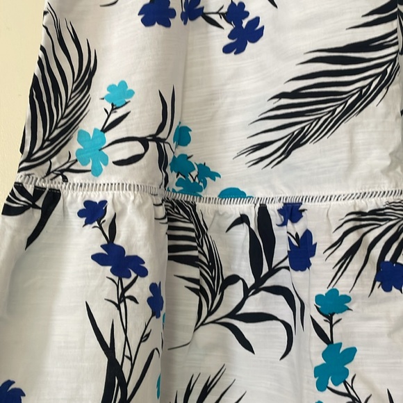 Liz Claiborne Floral Tiered Skirt, XXL - Picture 2 of 5